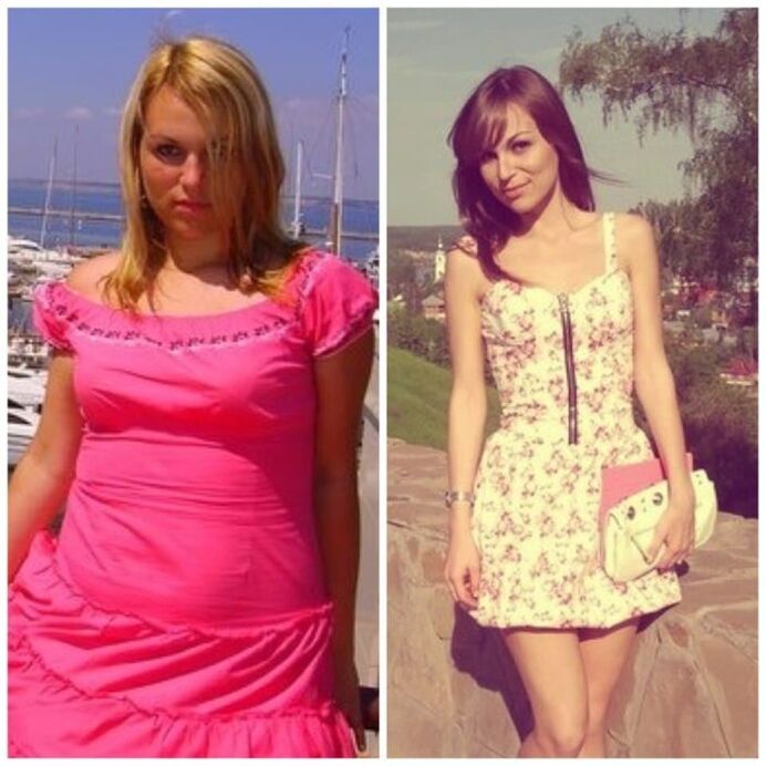 a hajdina diéta fotó előtt és után 2