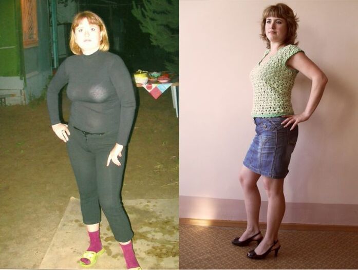 fogyás előtt és után a kedvenc diétán fotó 1