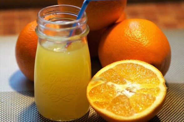 narancslé a fogyáshoz